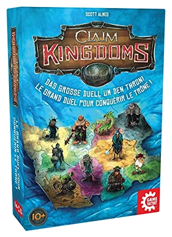 All details for the board game Claim Kingdoms: The great duel for the throne! and similar games