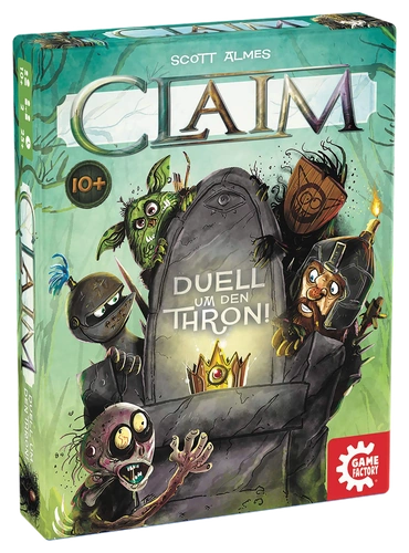 All details for the board game Claim and similar games