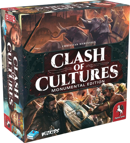 All details for the board game Clash of Cultures and similar games