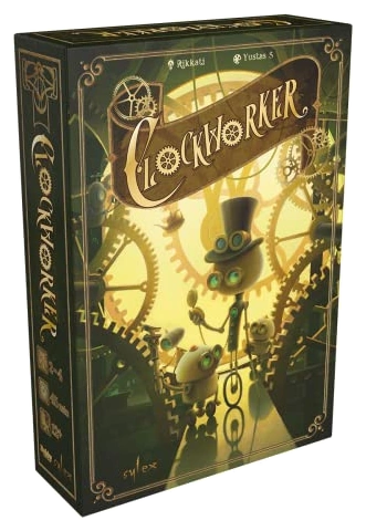 All details for the board game Clockworker and similar games
