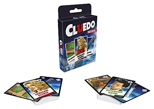 All details for the board game Clue: The Card Game and similar games
