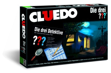 All details for the board game Clue: The Three Investigators ??? and similar games