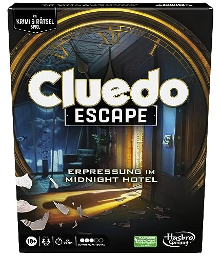 All details for the board game Clue Escape: The Midnight Hotel and similar games