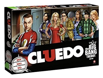 All details for the board game CLUE: The Big Bang Theory and similar games