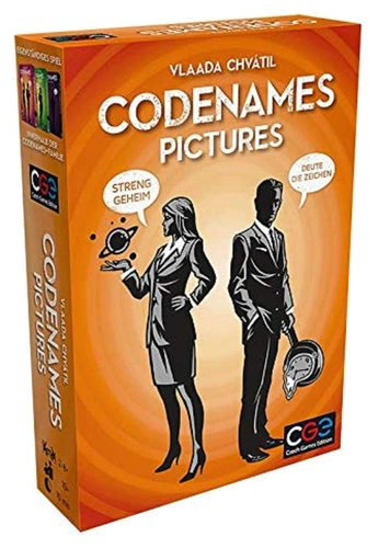 All details for the board game Codenames: Pictures and similar games