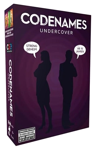 All details for the board game Codenames: Deep Undercover and similar games