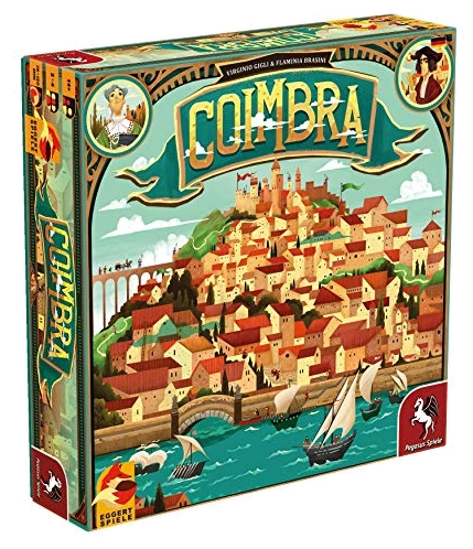 All details for the board game Coimbra and similar games