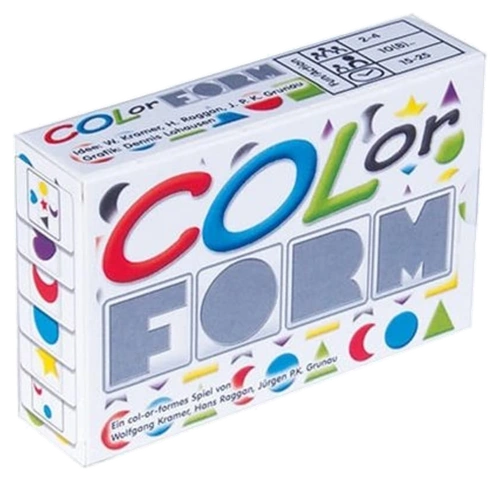 All details for the board game Col-Or-Form and similar games