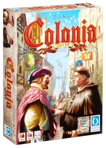 All details for the board game Colonia and similar games