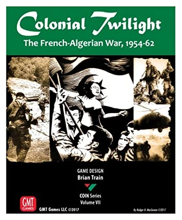 All details for the board game Colonial Twilight: The French-Algerian War, 1954-62 and similar games