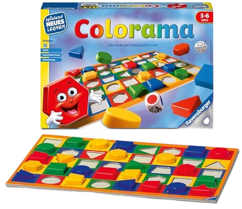All details for the board game Colorama and similar games
