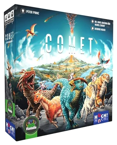 All details for the board game Comet and similar games