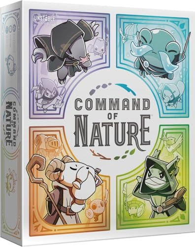 All details for the board game Command of Nature and similar games