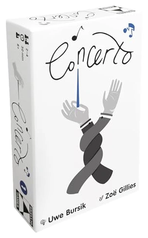All details for the board game Concerto and similar games