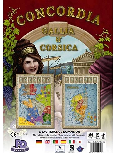 All details for the board game Concordia: Gallia / Corsica (Expansion) and similar games