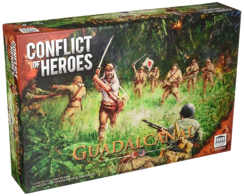All details for the board game Conflict of Heroes: Guadalcanal – The Pacific 1942 and similar games