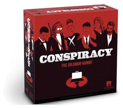 All details for the board game Conspiracy: The Solomon Gambit and similar games