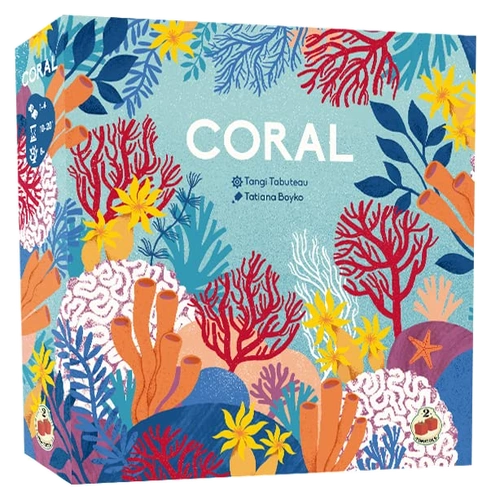 All details for the board game Coral and similar games