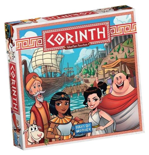 All details for the board game Corinth and similar games
