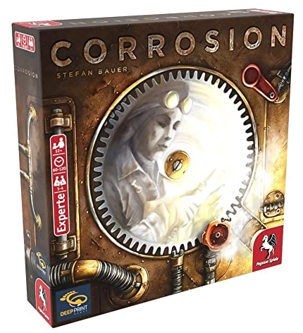 All details for the board game Corrosion and similar games