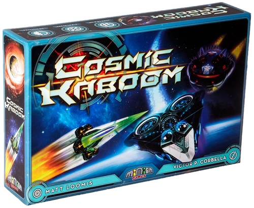 All details for the board game Cosmic Kaboom and similar games