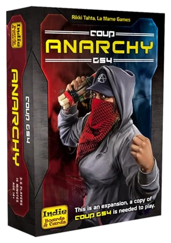 All details for the board game Coup: Rebellion G54 – Anarchy and similar games