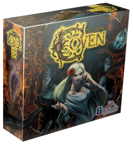 All details for the board game Coven and similar games