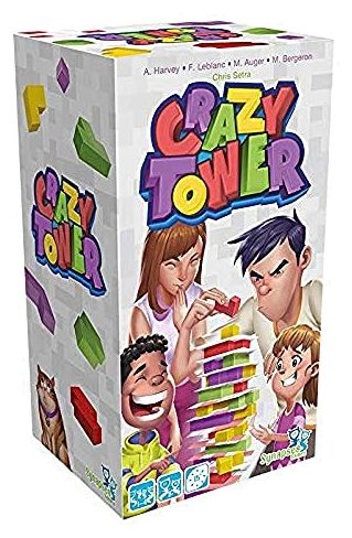 All details for the board game Crazy Tower and similar games