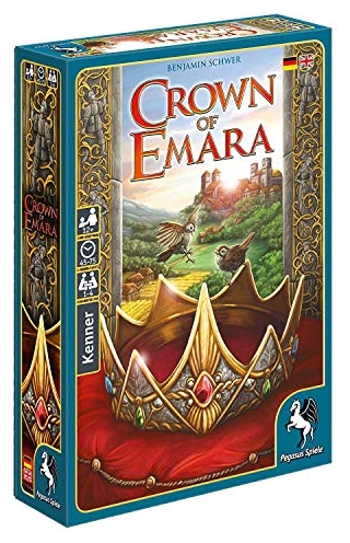 All details for the board game Crown of Emara and similar games