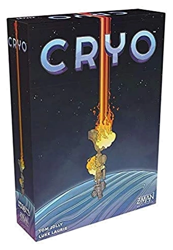 All details for the board game Cryo and similar games