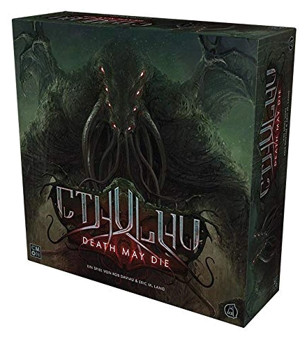 All details for the board game Cthulhu: Death May Die and similar games