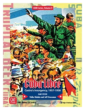 All details for the board game Cuba Libre and similar games