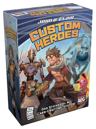 All details for the board game Custom Heroes and similar games