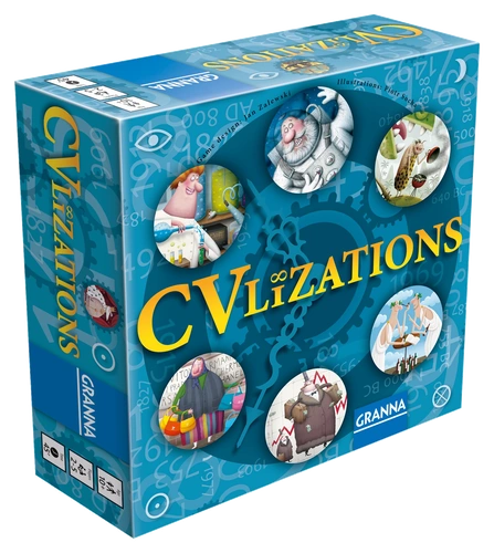 All details for the board game CVlizations and similar games