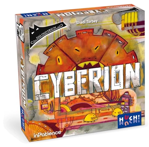 All details for the board game Cyberion and similar games