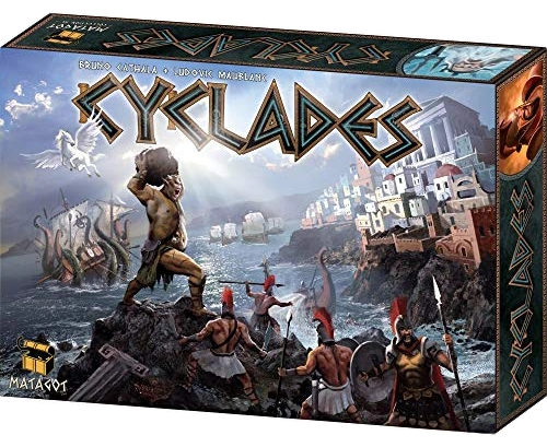 All details for the board game Cyclades and similar games