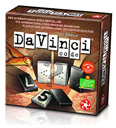 All details for the board game Da Vinci Code and similar games