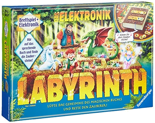 All details for the board game Electronic Labyrinth and similar games