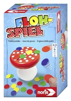 All details for the board game Tiddledy Winks and similar games