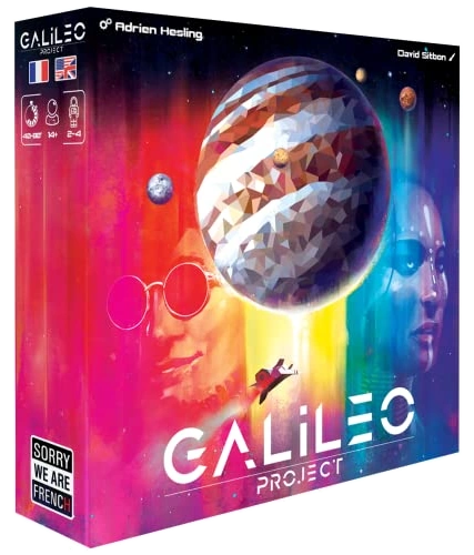 All details for the board game Galileo Project and similar games