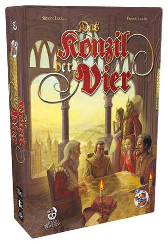All details for the board game Council of 4 and similar games