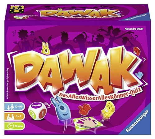 All details for the board game DAWAK and similar games