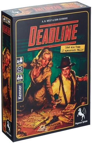 All details for the board game Deadline and similar games