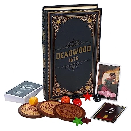 All details for the board game Deadwood 1876 and similar games