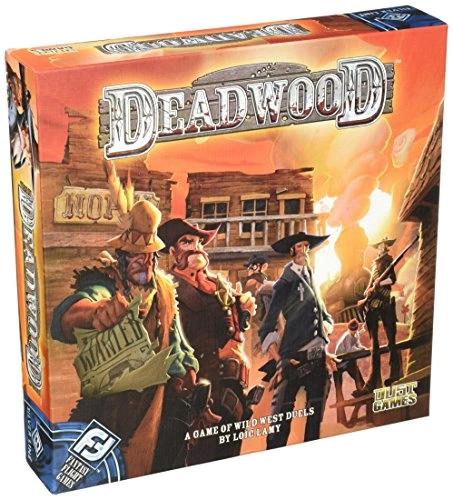 All details for the board game Deadwood and similar games