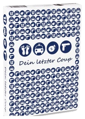 All details for the board game Dein letzter Coup and similar games