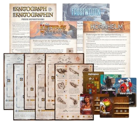 All details for the board game Cartographers & Cartographers Heroes: Distant expeditions (Expansion) and similar games