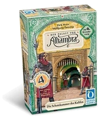 All details for the board game Alhambra: The Treasure Chamber (4th Expansion) and similar games