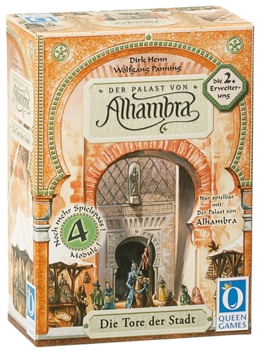 All details for the board game Alhambra: The City Gates (2nd Expansion) and similar games