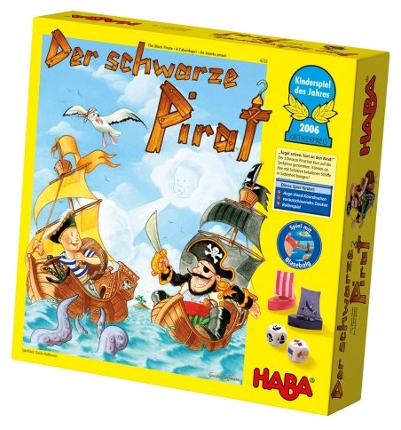 All details for the board game The Black Pirate (Kinderspiel des Jahres 2006 winner) and similar games